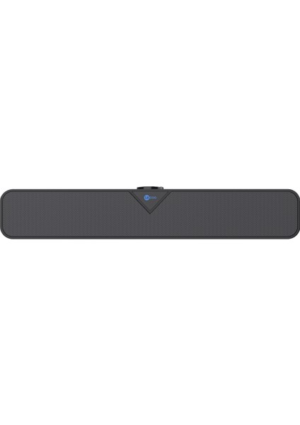 DS102 Bluetooth + Kablolu BT/USB/AUX Stereo 6W Soundbar Taşınabilir Hoparlör Siyah
