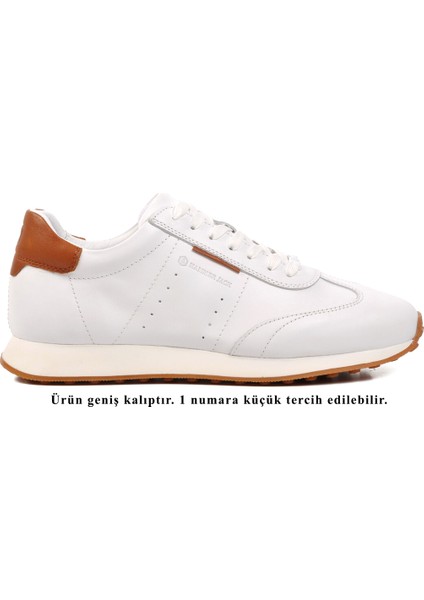 Crespi 102 24020 Beyaz Deri Erkek Sneaker