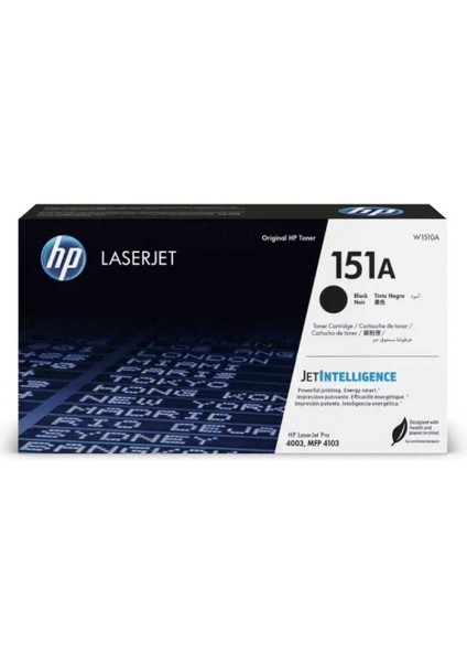 Hp 151A Black Siyah 3.050 Sayfa Yazıcı Toneri W1510A
