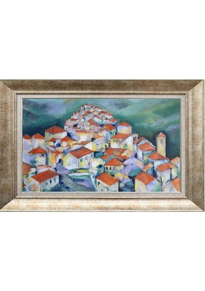 Gümüş Çerçeveli Paspartulu Tablo RS1971