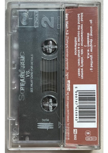 Pearl Jam vs Kaset