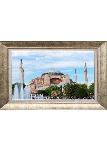 Gümüş Çerçeveli Paspartulu Tablo RS994