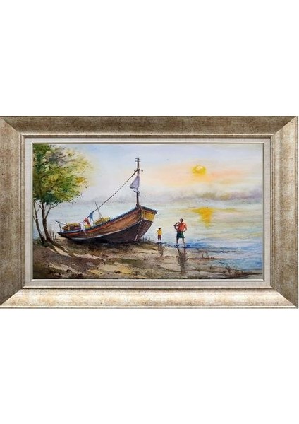 Gümüş Çerçeveli Paspartulu Tablo RS2159