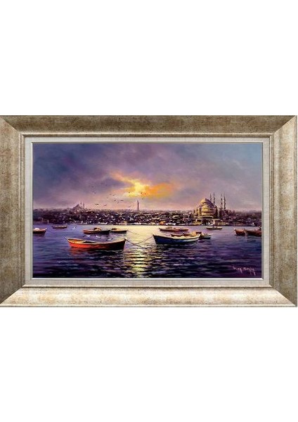 Gümüş Çerçeveli Paspartulu Tablo RS2209