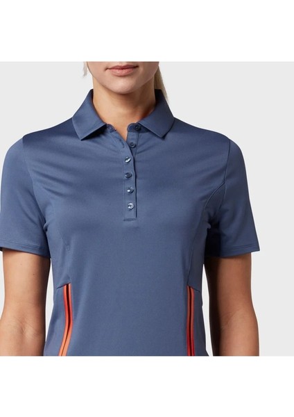 Other Ss Colorblock With Buttons Choroma Kadın Tshirt