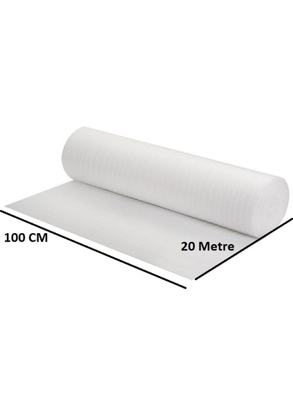Rulo Şilte Tabak Arası Bardak Sarma Cam Sarma Şiltesi Taşınma Ambalaj Malzemesi 100CM x 20M