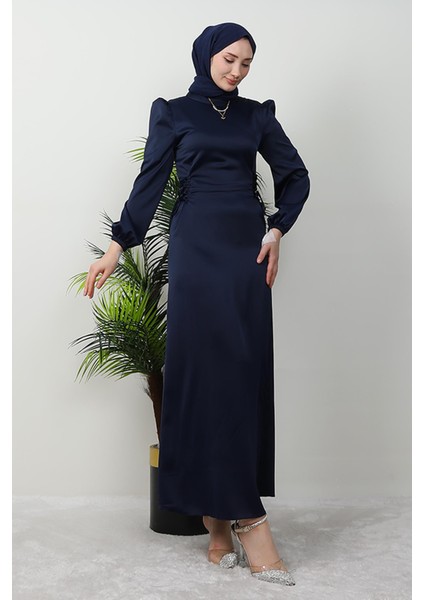 Sahra Tesettür Elbise Lacivert fiyatları