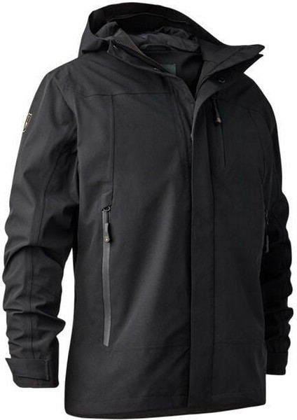 Deerhunter Sarek Shell Kapüşonlu Siyah Mont L fiyatları