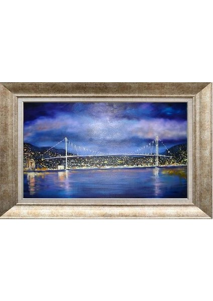 Gümüş Çerçeveli Paspartulu Tablo RS1602