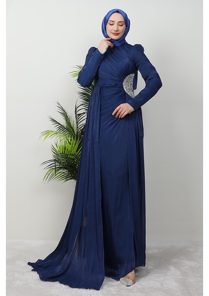 Deren Tesettür Abiye Lacivert fiyatları