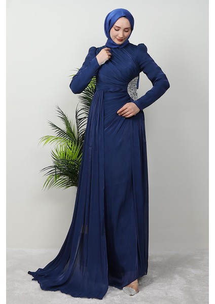 Deren Tesettür Abiye Lacivert fırsatları