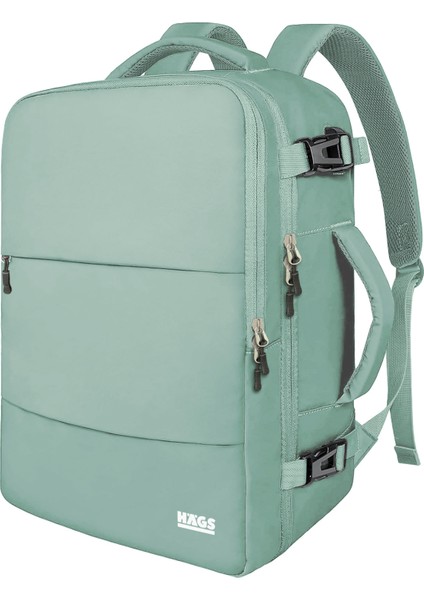 Seyahat Sırt Çantası, Laptop Çantası Hafif Bayan El Çantası Uçak Bagaj El Valizi Bavulu Notebook Bilgisayar Macbook Organizer Çanta Mint Yeşili