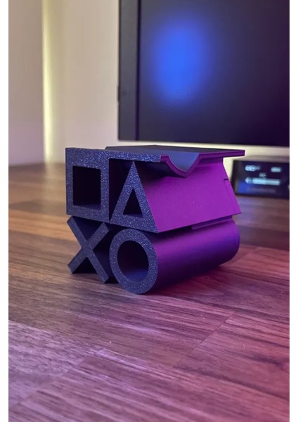 Playstation Tuş Tasarım Stand - Ps4 / Ps5 Gamepad Standı - Kol Tutacağı, Ps5 Joystick Standı