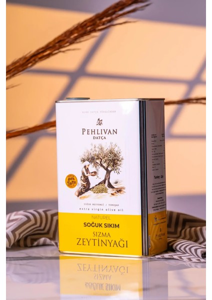 Soğuk Sıkım Naturel Sızma Zeytinyağı 3 Lt