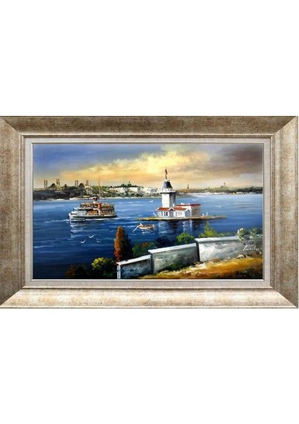 Gümüş Çerçeveli Paspartulu Tablo RS1353