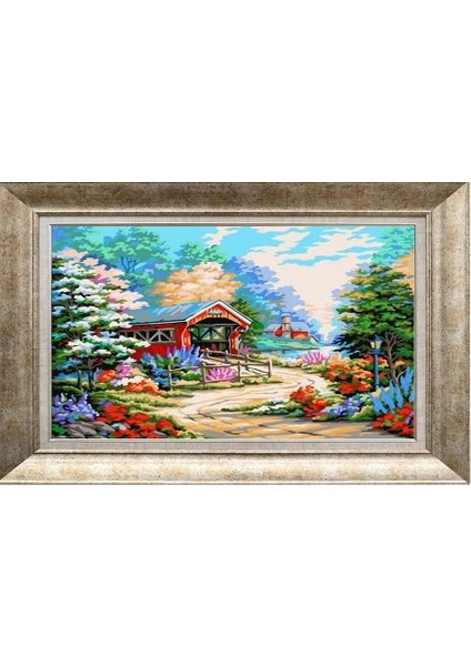 Gümüş Çerçeveli Paspartulu Tablo RS1492