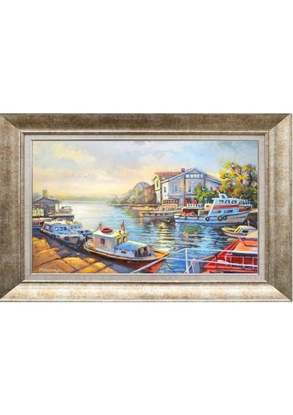 Gümüş Çerçeveli Paspartulu Tablo RS240