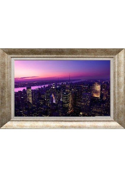 Gümüş Çerçeveli Paspartulu Tablo RS2429