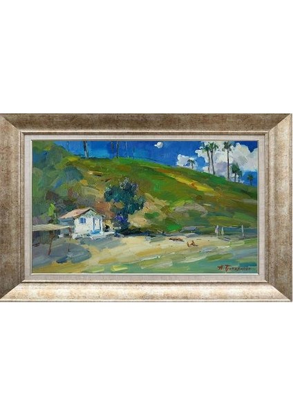 Gümüş Çerçeveli Paspartulu Tablo RS1829