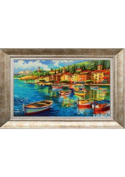 Gümüş Çerçeveli Paspartulu Tablo RS1653