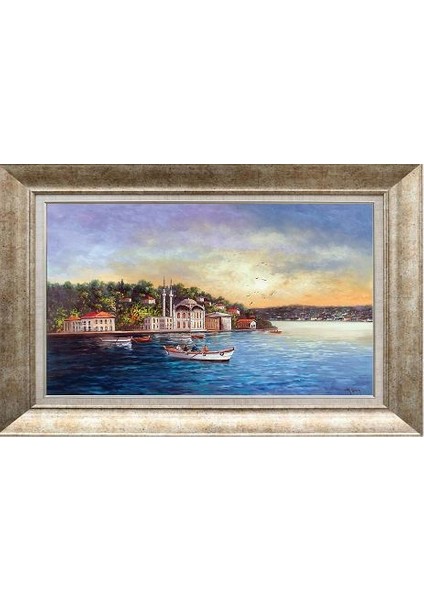 Gümüş Çerçeveli Paspartulu Tablo RS1538