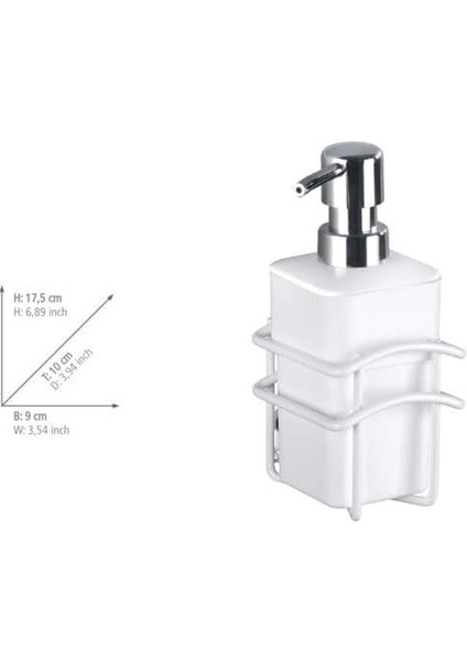 Wenko Classic Plus Sıvı Sabunluk, Yüksek Kaliteli Pas Korumalı Sıvı Sabunluk, fiyatları