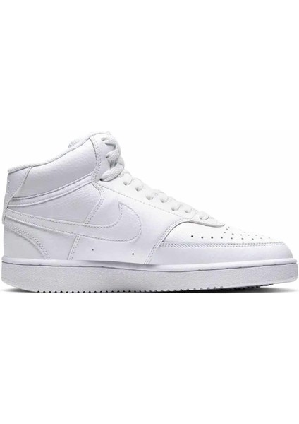 Wmns Court Vision Mid Kadın Sneaker Ayakkabı CD5436-100-BEYAZ