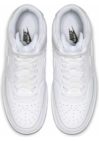 Wmns Court Vision Mid Kadın Sneaker Ayakkabı CD5436-100-BEYAZ