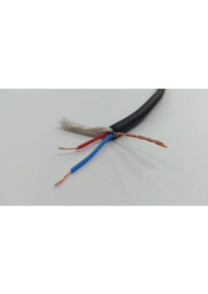 EK206A Siyah Profesyonel Stereo Kablo 100 Metre fiyatları