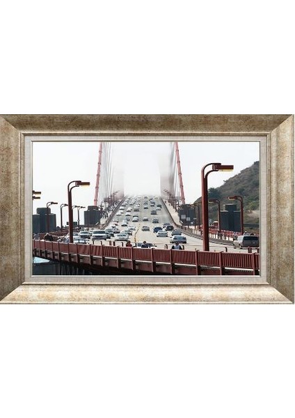 Gümüş Çerçeveli Paspartulu Tablo RS261