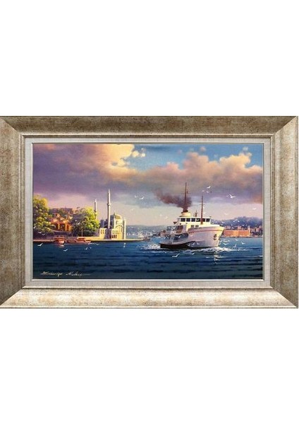 Gümüş Çerçeveli Paspartulu Tablo RS305