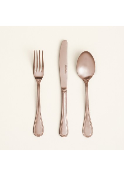 Dume Çelik Tatlı Kaşığı 4X20X0.2 cm Mat Çikolata fırsatları