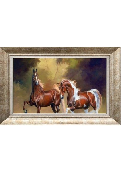 Gümüş Çerçeveli Paspartulu Tablo RS535