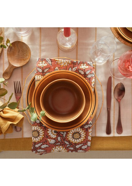 Dume Çelik Tatlı Çatalı 3X20X0.2 cm Mat Çikolata