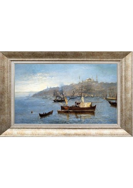 Gümüş Çerçeveli Paspartulu Tablo RS1788