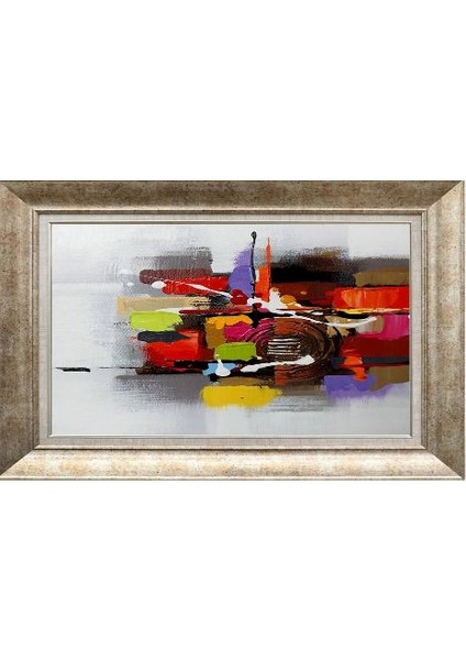 Gümüş Çerçeveli Paspartulu Tablo RS1070