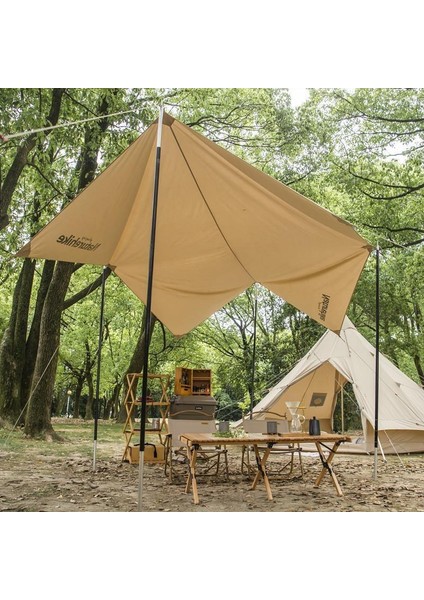 Square Glamping 3x5 mt Tarp [güneş ve Rüzgar Koruma Tentesi] fırsatları