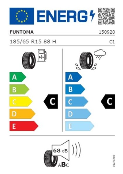 185/65 R15 Tl 88H Roadfun Oto Yaz Lastiği (Üretim Yılı:2025)