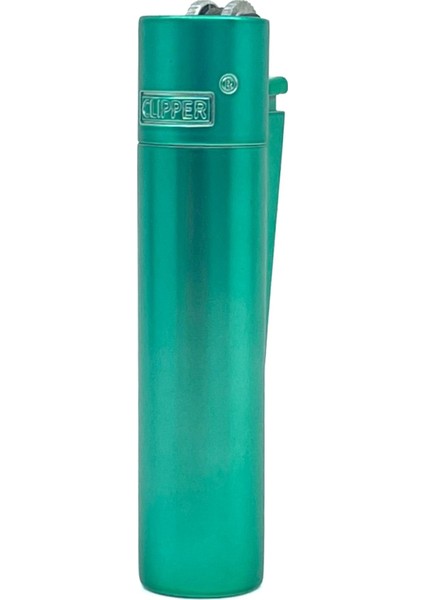 Clipper Özel Kutusunda Metal Çakmak - Metalik Turkuaz Mat (Brushed Metal Turquoise) fiyatları