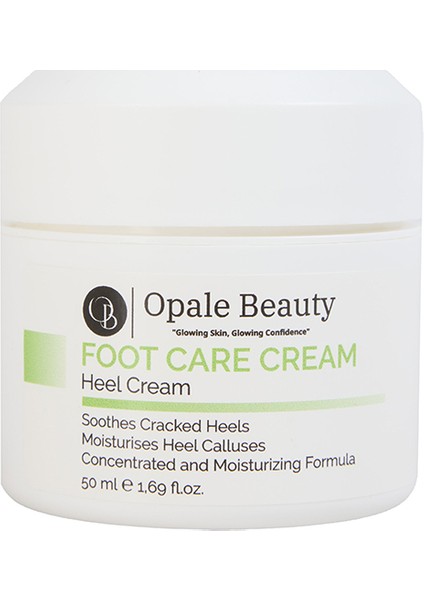 Foot Care Cream 50ML - Çatlak ve Nasır Onarıcı Krem - Yumuşak ve Sağlıklı Ayaklar Için