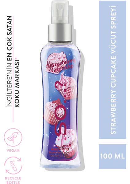 So...? Strawberry Cupcake Vücut Spreyi 100 ml