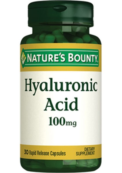 Hyaluronic Acid 100 Mg 30 Kapsül