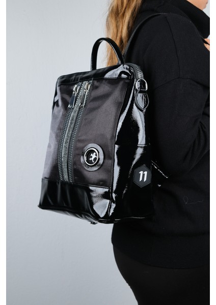 Anıs Siyah Simli Kadın Sırt Çantası fiyatları
