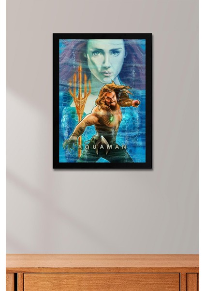 Aquaman Çerçeveli Tablo - Marvel Poster Tablo fiyatları