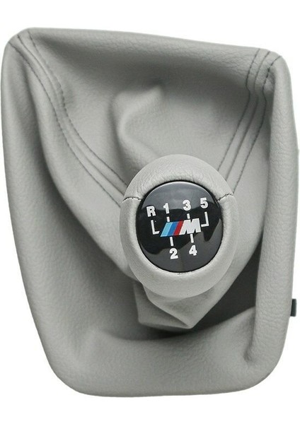 Bmw 3 Serisi E46 Için Vites Topuzu ve Körüğü - 5 Vites - Gri fırsatları