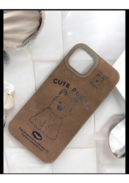 iPhone 11 Cute Puppy Tam Korumalı Kılıf