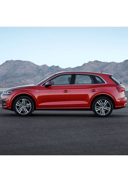 Audi Q5 2017-2020 Şifreli Bijon Kapağı Siyah 4 Adet 4M0601173C