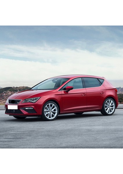 Seat Leon 2017-2020 Şifreli Bijon Kapağı Siyah 4 Adet 4M0601173C