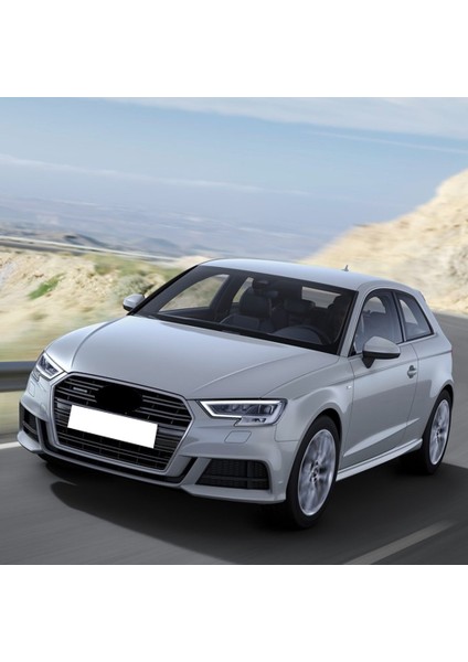 Audi A3 2017-2020 Şifreli Bijon Kapağı Siyah 4 Adet 4M0601173C