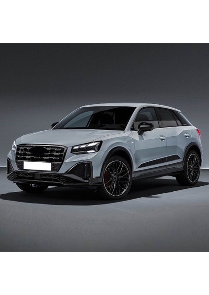 Audi Q2 2021-2025 Şifreli Bijon Kapağı Siyah 4 Adet 4M0601173C